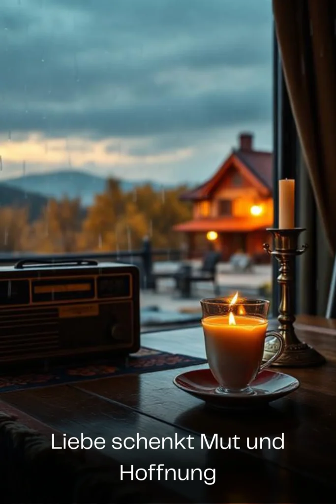 Liebe schenkt Mut und Hoffnung