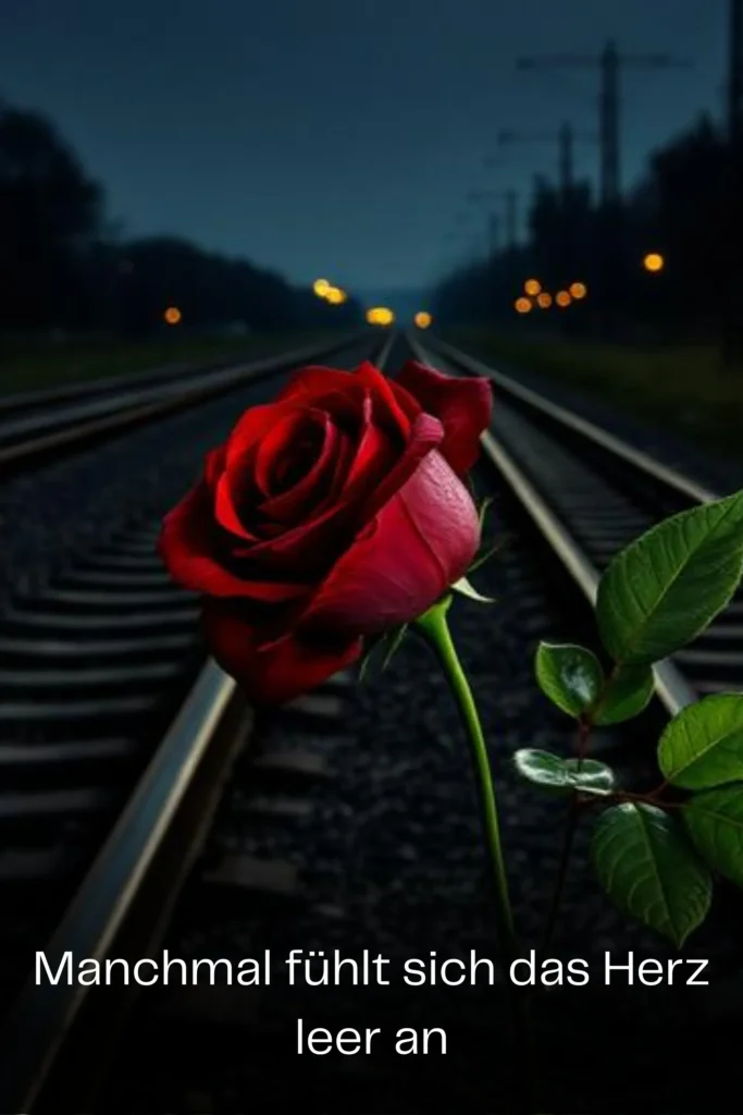 Manchmal fühlt sich das Herz leer an