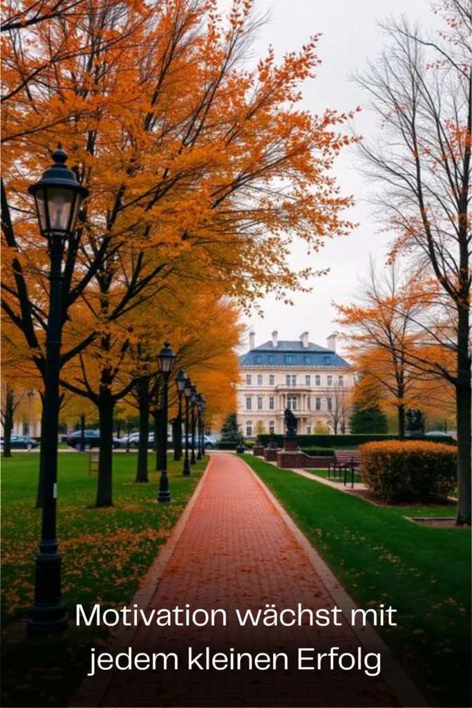 Motivation wächst mit jedem kleinen Erfolg