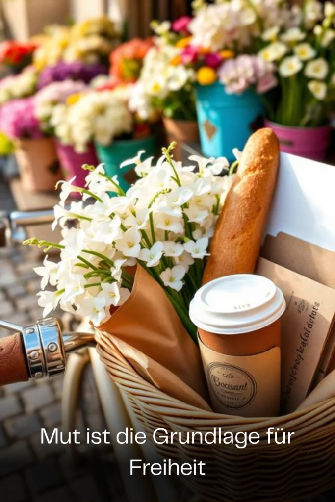 Mut ist die Grundlage für Freiheit