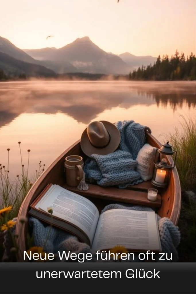 Neue Wege führen oft zu unerwartetem Glück