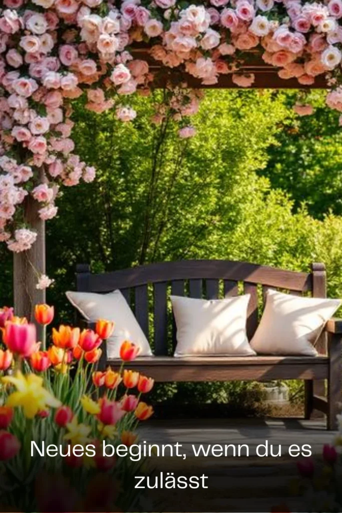Neues beginnt, wenn du es zulässt