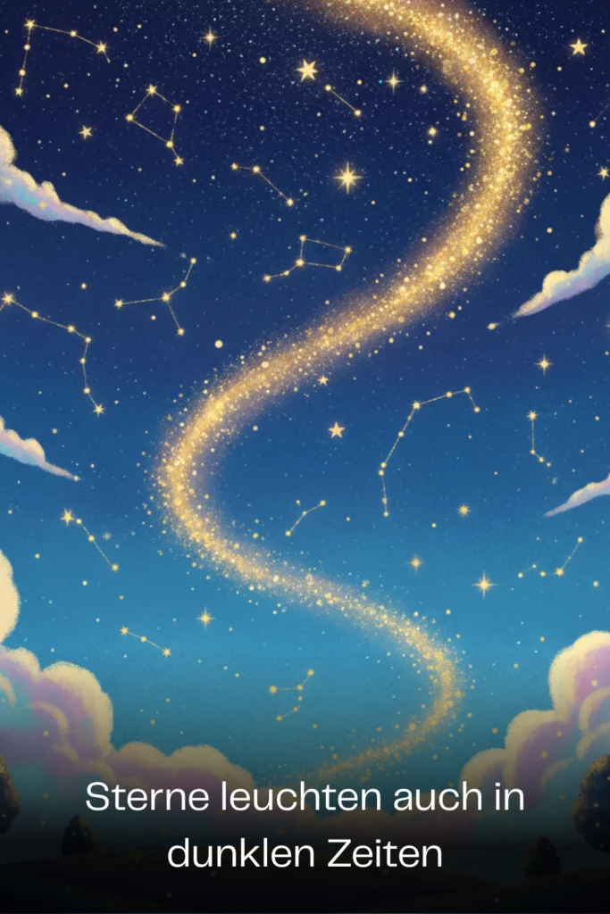Sterne leuchten auch in dunklen Zeiten