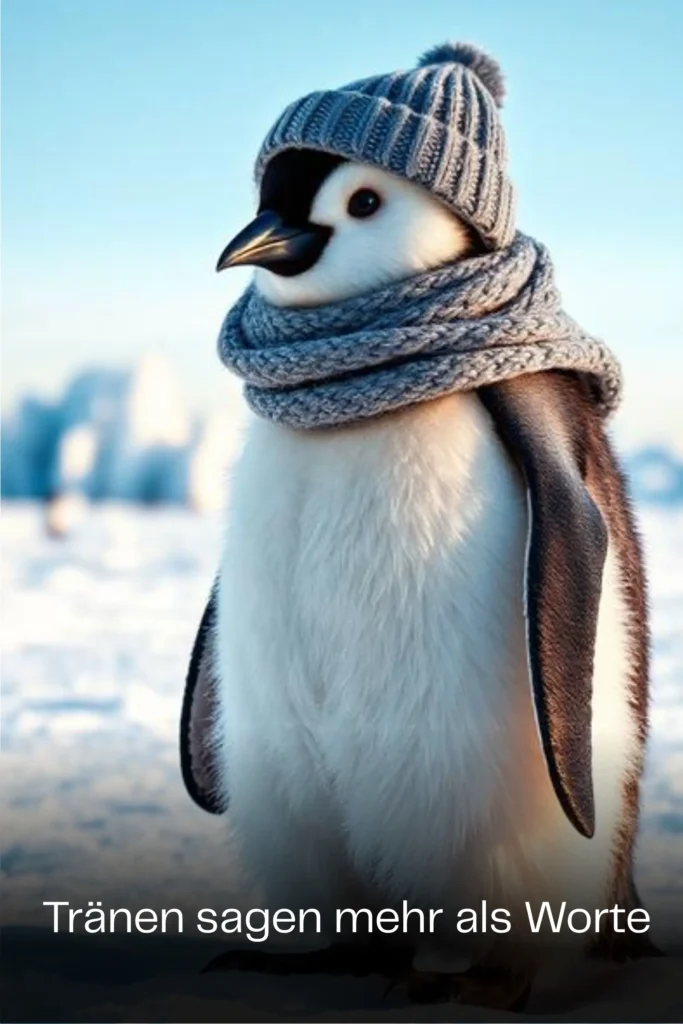 Tränen sagen mehr als Worte