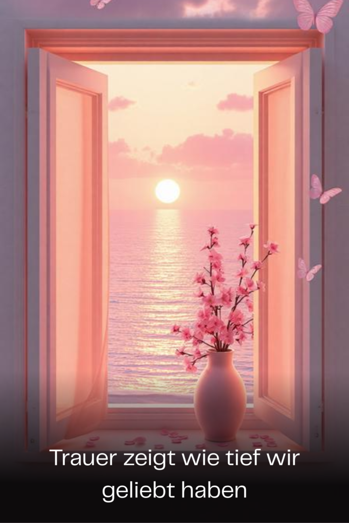 Trauer zeigt wie tief wir geliebt haben