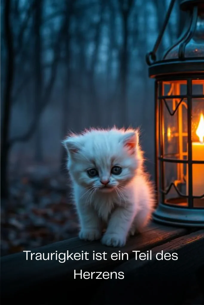 Traurigkeit ist ein Teil des Herzens