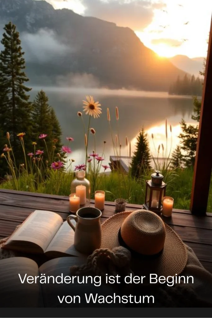 Veränderung ist der Beginn von Wachstum