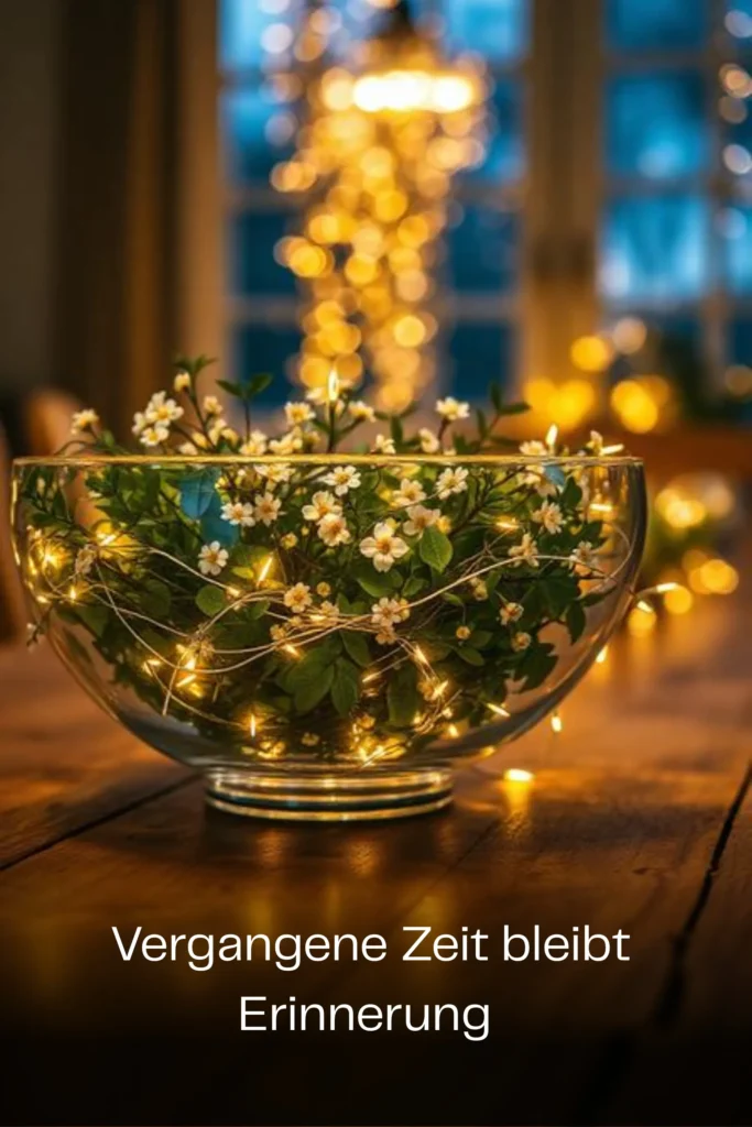 Vergangene Zeit bleibt Erinnerung