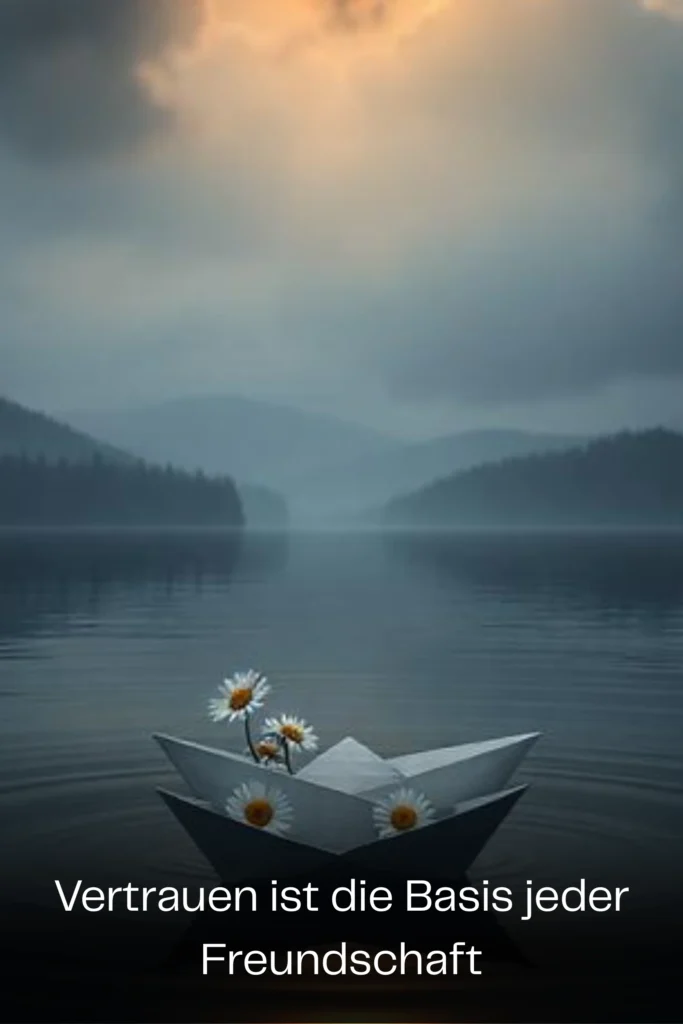 Vertrauen ist die Basis jeder Freundschaft