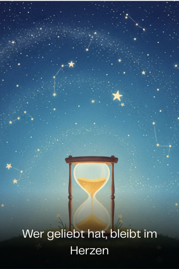 Wer geliebt hat, bleibt im Herzen