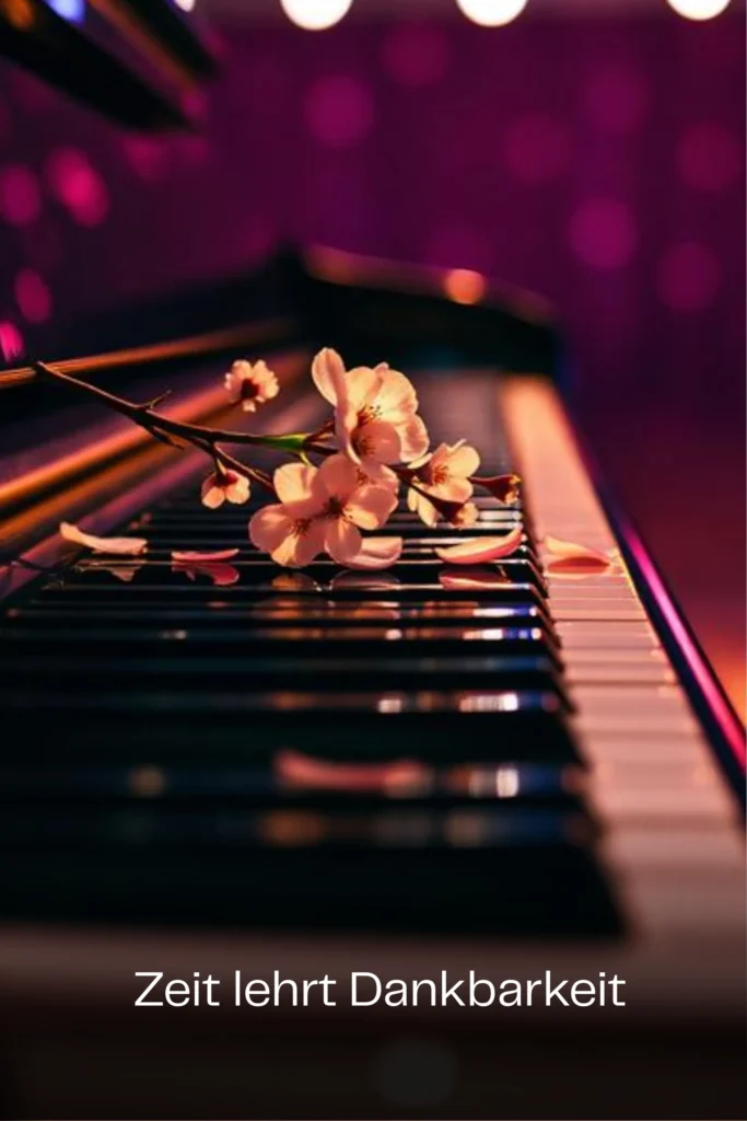 Zeit lehrt Dankbarkeit
