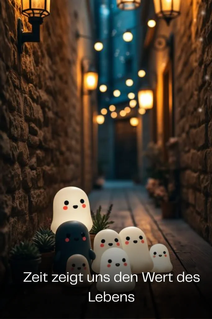 Zeit zeigt uns den Wert des Lebens