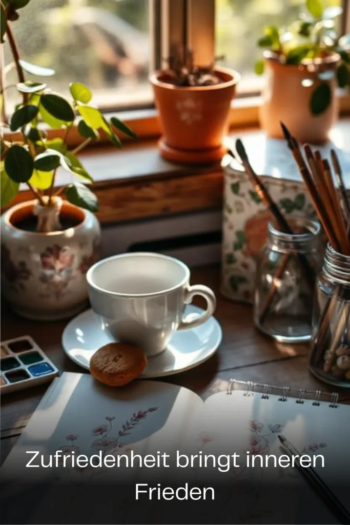 Zufriedenheit bringt inneren Frieden