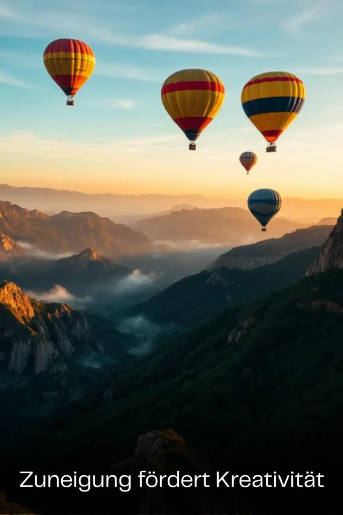 Zuneigung fördert Kreativität