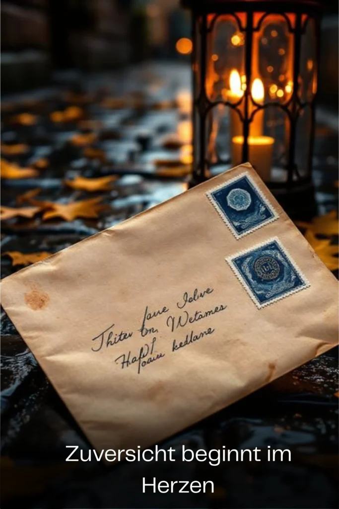 Zuversicht beginnt im Herzen
