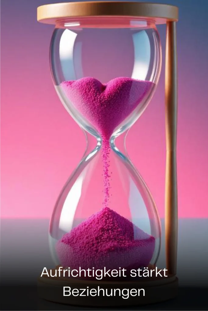 Aufrichtigkeit stärkt Beziehungen