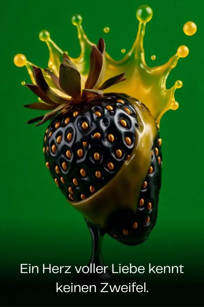 Ein Herz voller Liebe kennt keinen Zweifel