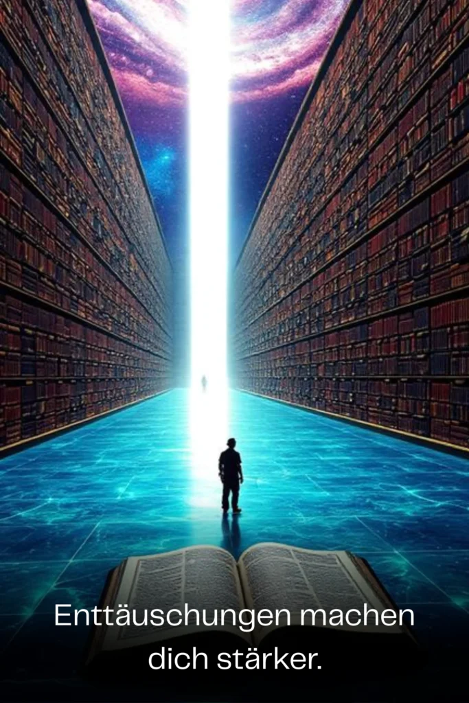 Enttäuschungen machen dich stärker