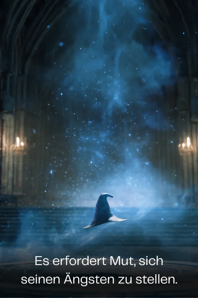 Es erfordert Mut, sich seinen Ängsten zu stellen