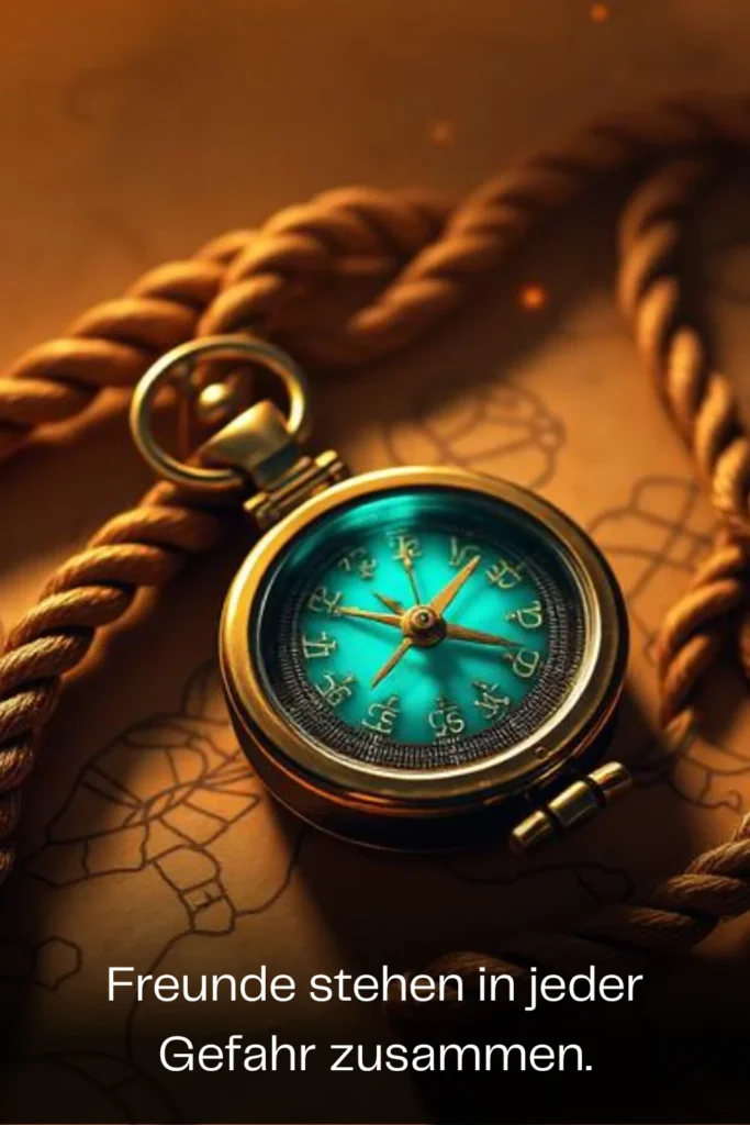 Freunde stehen in jeder Gefahr zusammen