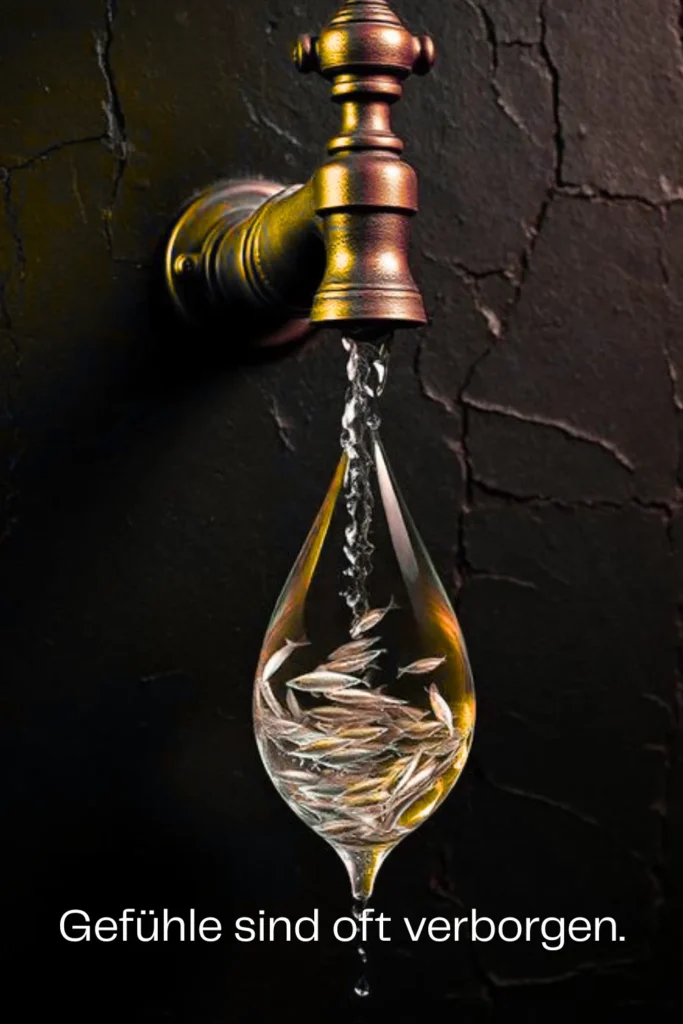 Gefühle sind oft verborgen