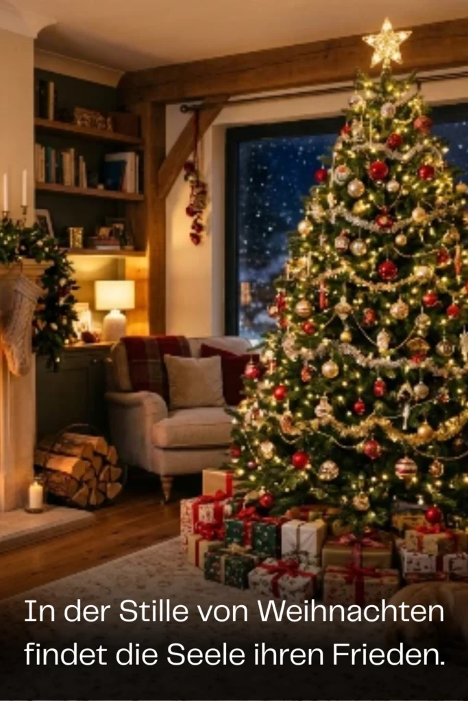 In der Stille von Weihnachten findet die Seele ihren Frieden