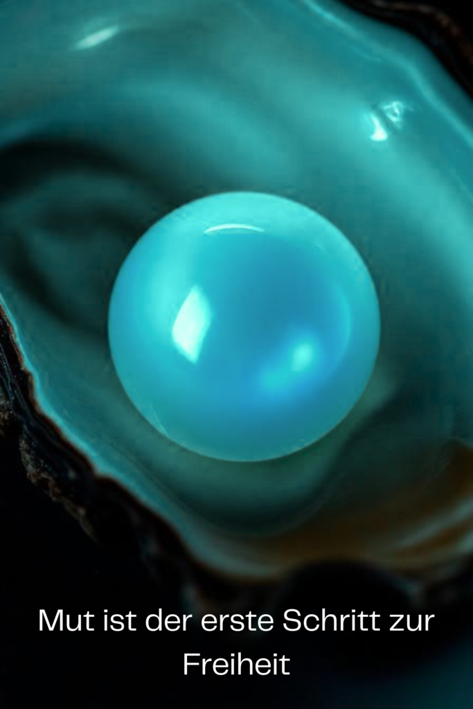 Mut ist der erste Schritt zur Freiheit