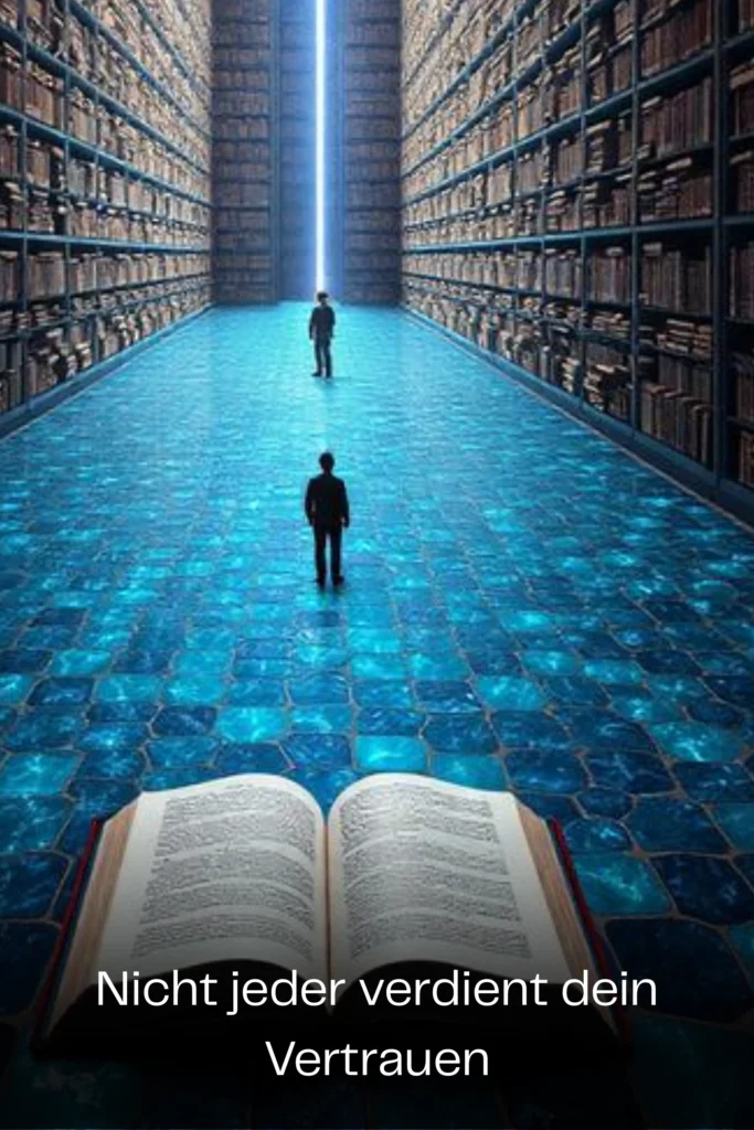 Nicht jeder verdient dein Vertrauen