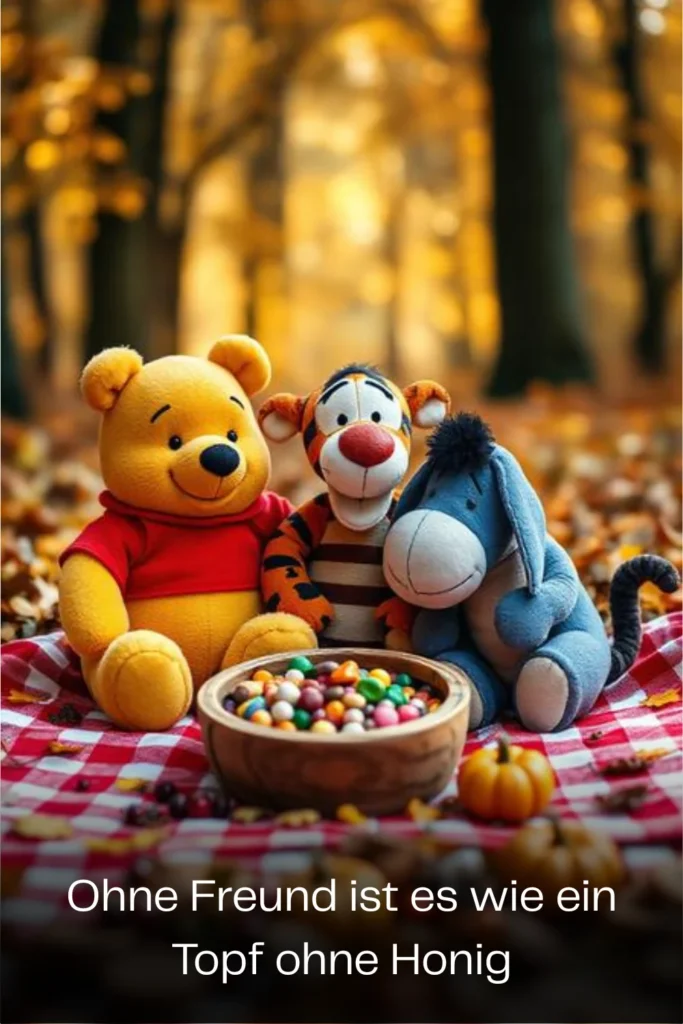 Ohne Freund ist es wie ein Topf ohne Honig
