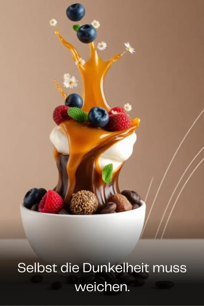 Selbst die Dunkelheit muss weichen