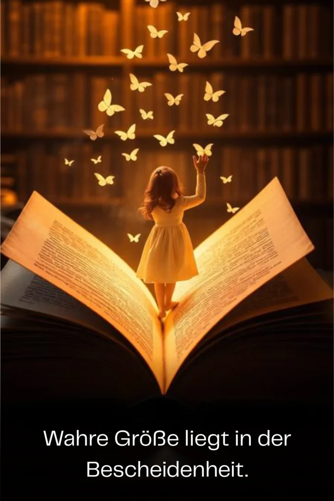 Wahre Größe liegt in der Bescheidenheit