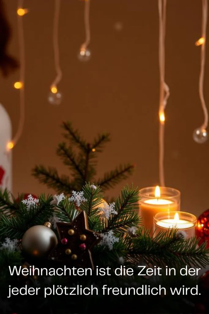 Weihnachten ist die Zeit in der jeder plötzlich freundlich wird