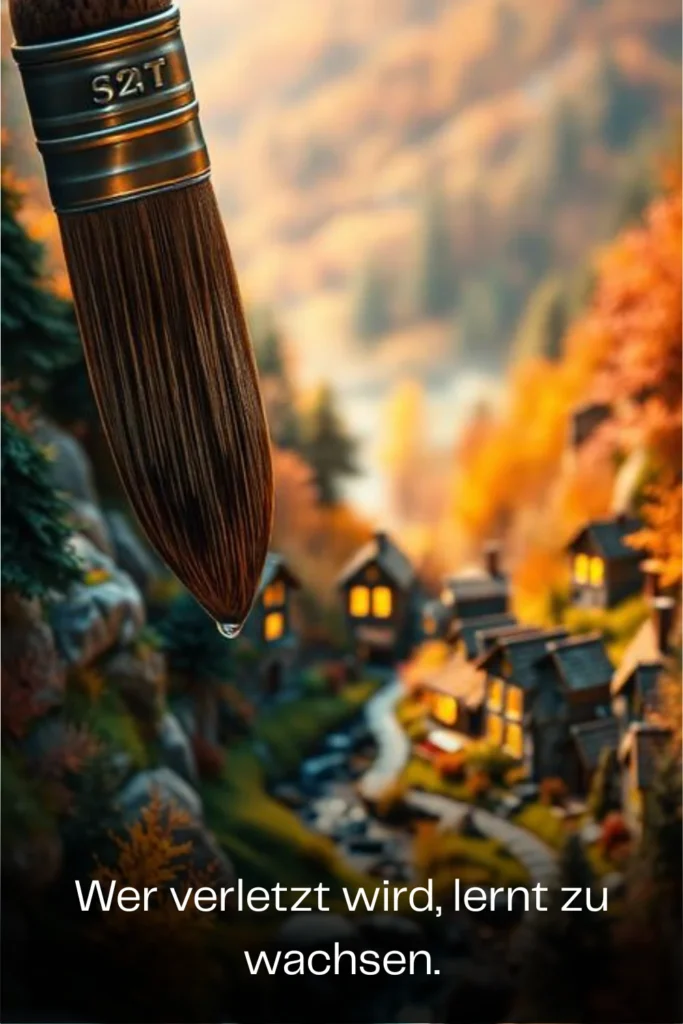 Wer verletzt wird, lernt zu wachsen
