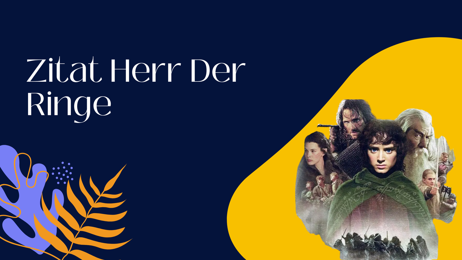 Zitat Herr Der Ringe
