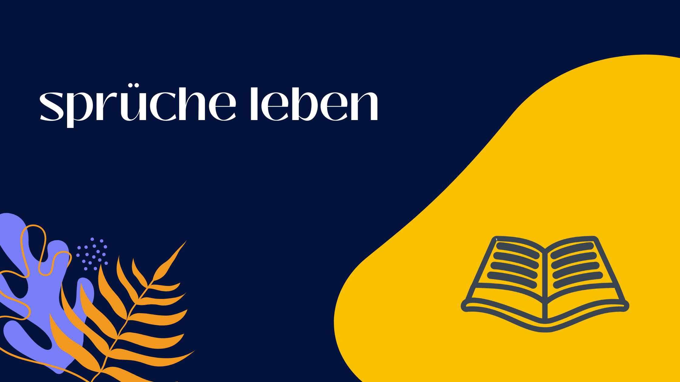 sprüche leben