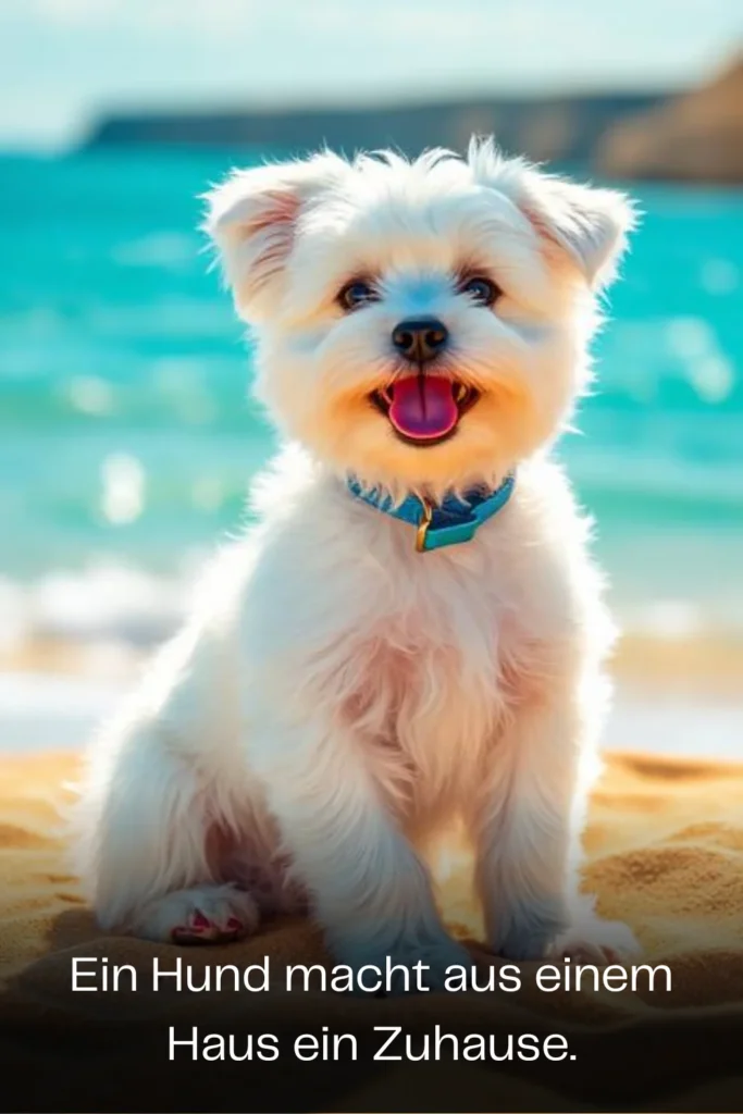 Ein Hund macht aus einem Haus ein Zuhause