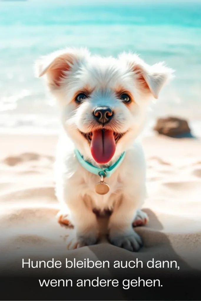 Hunde bleiben auch dann, wenn andere gehen