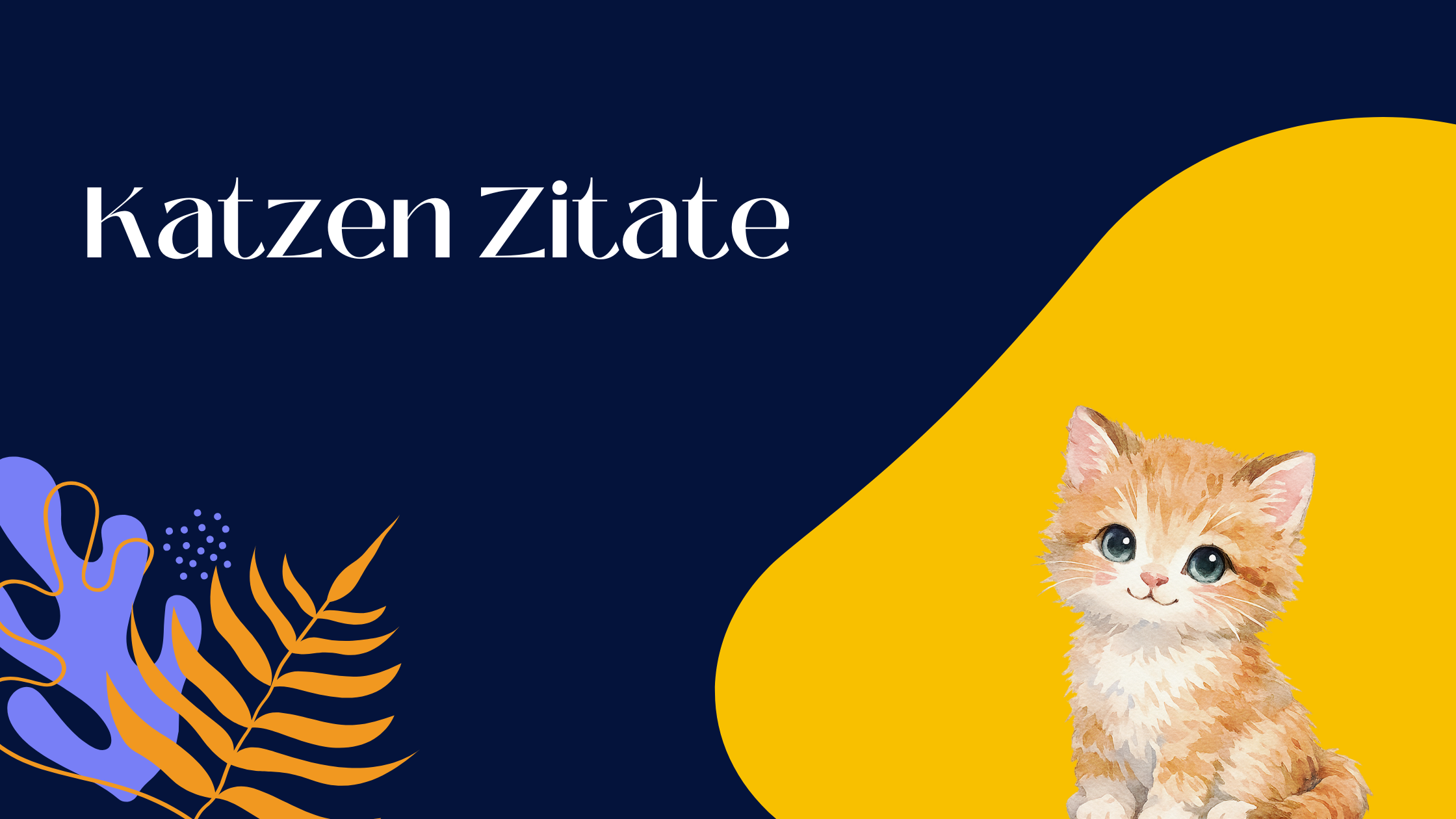 Katzen Zitate