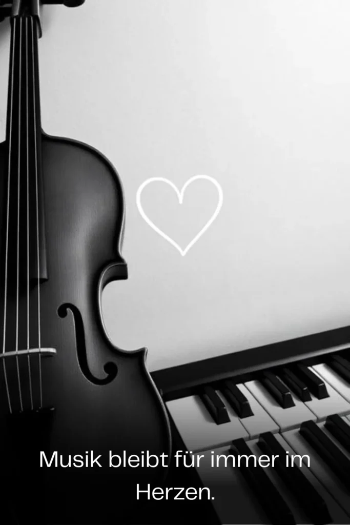 Musik bleibt für immer im Herzen