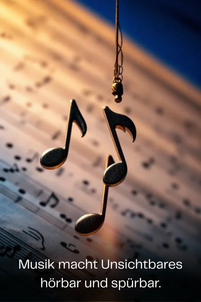 Musik macht Unsichtbares hörbar und spürbar