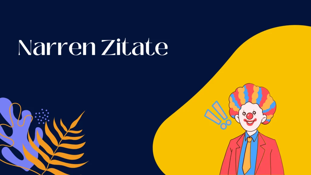 Narren Zitate