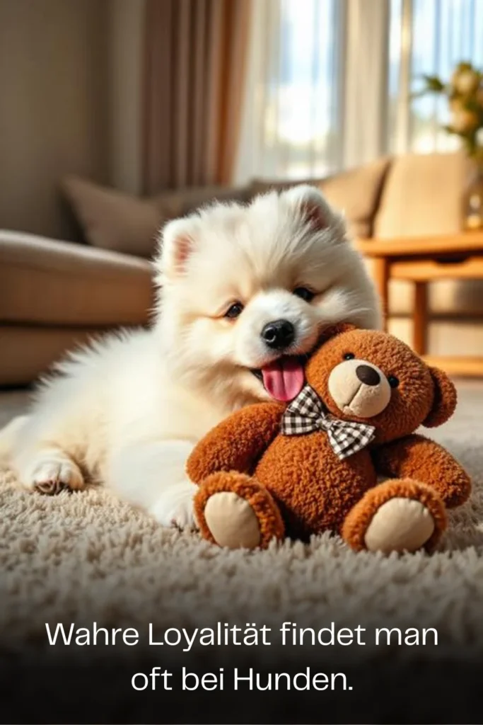 Wahre Loyalität findet man oft bei Hunden