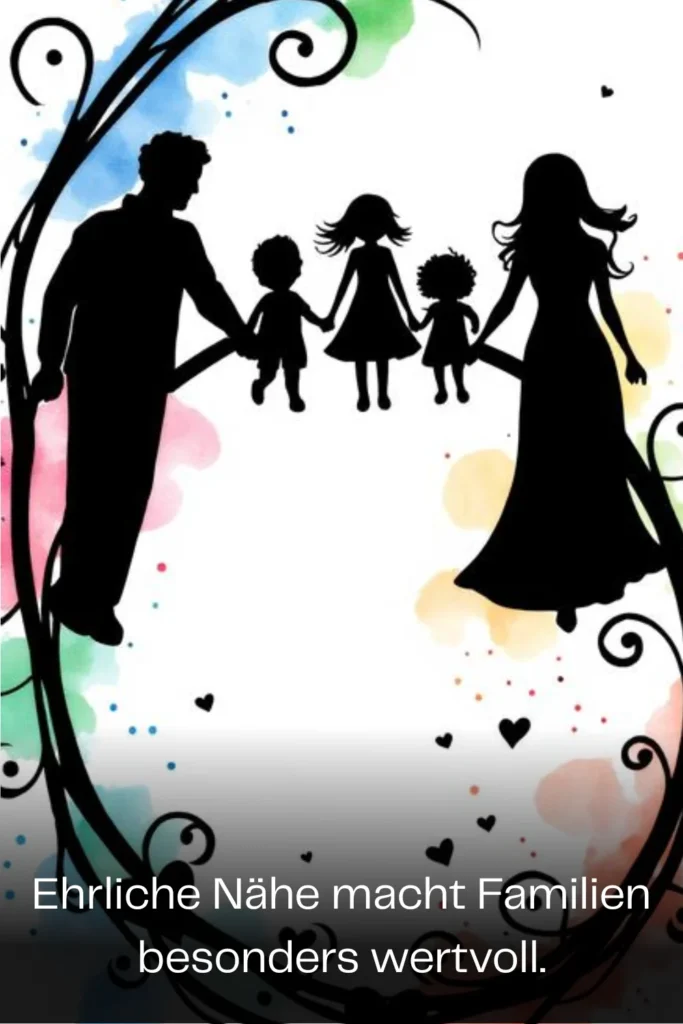 Ehrliche Nähe macht Familien besonders wertvoll