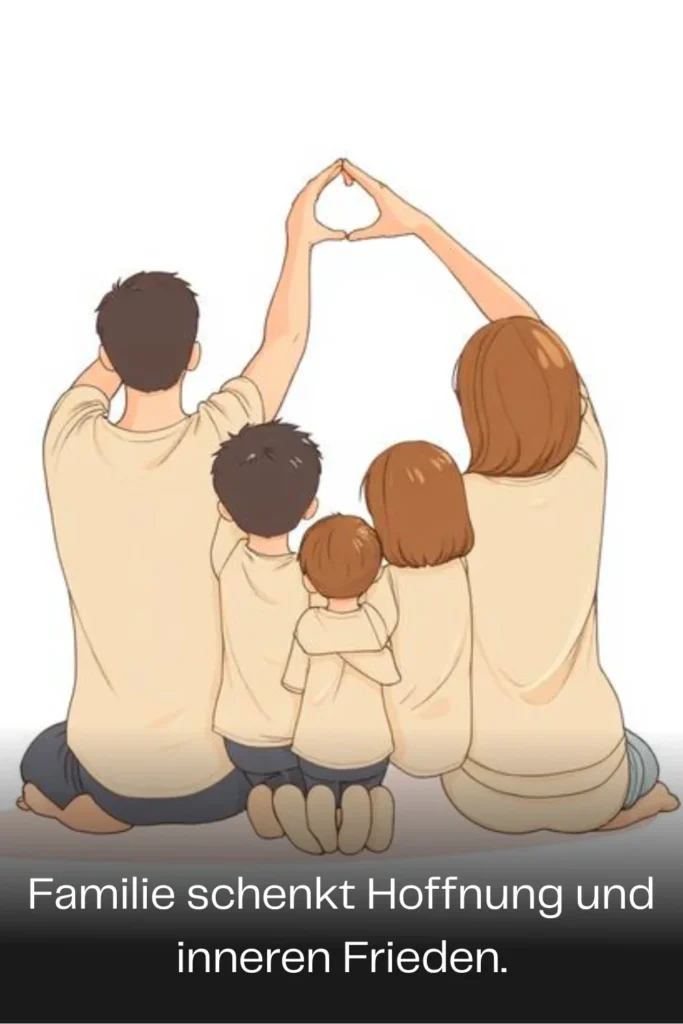 Familie schenkt Hoffnung und inneren Frieden