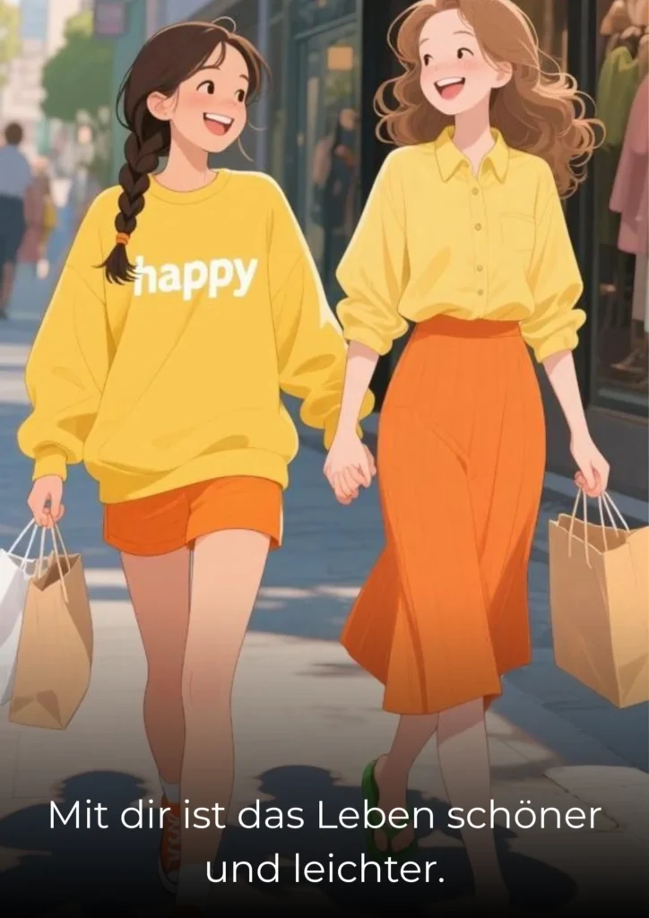 Mit dir ist das Leben schöner und leichter