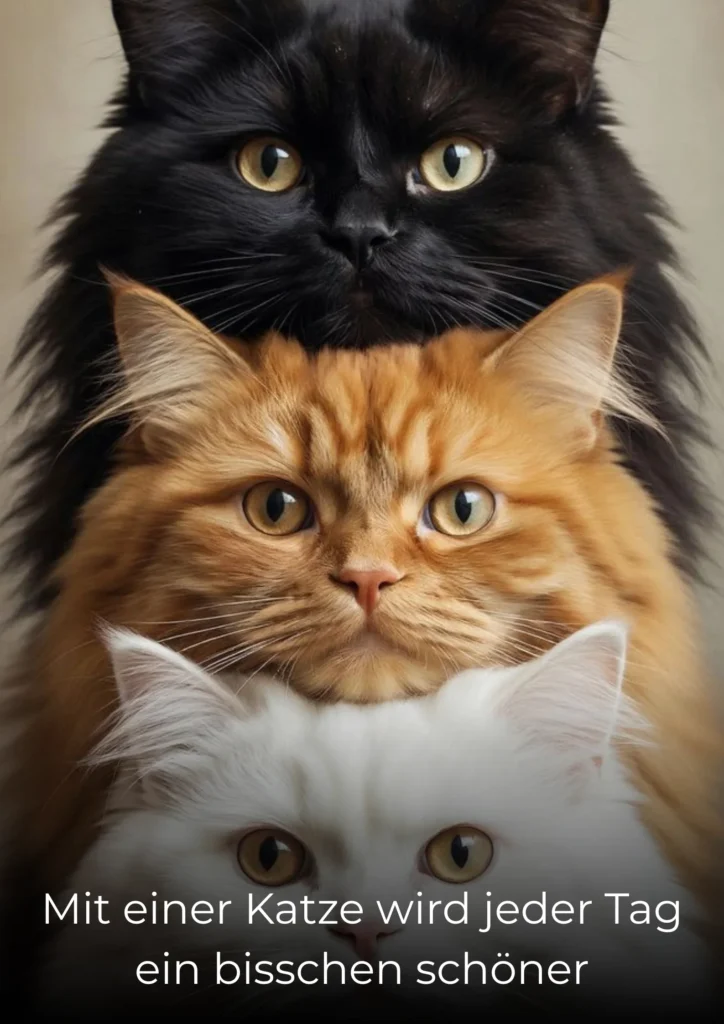 Mit einer Katze wird jeder Tag ein bisschen schöner