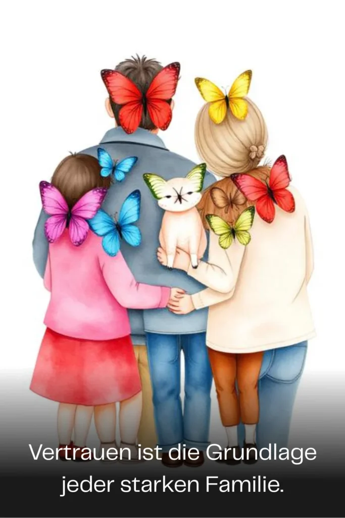 Vertrauen ist die Grundlage jeder starken Familie