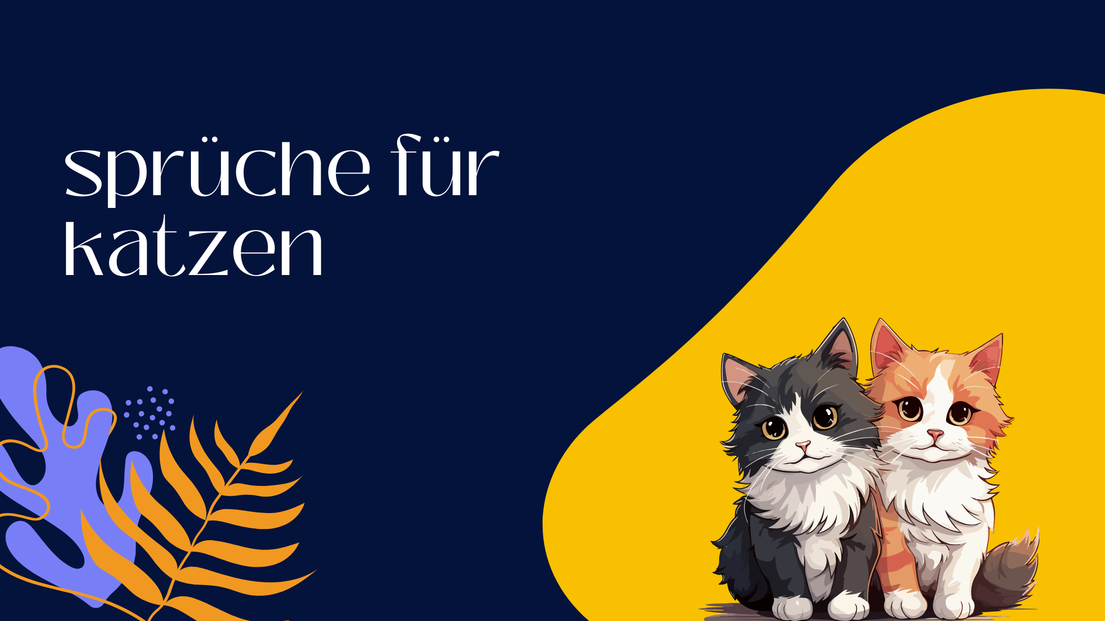 sprüche für katzen