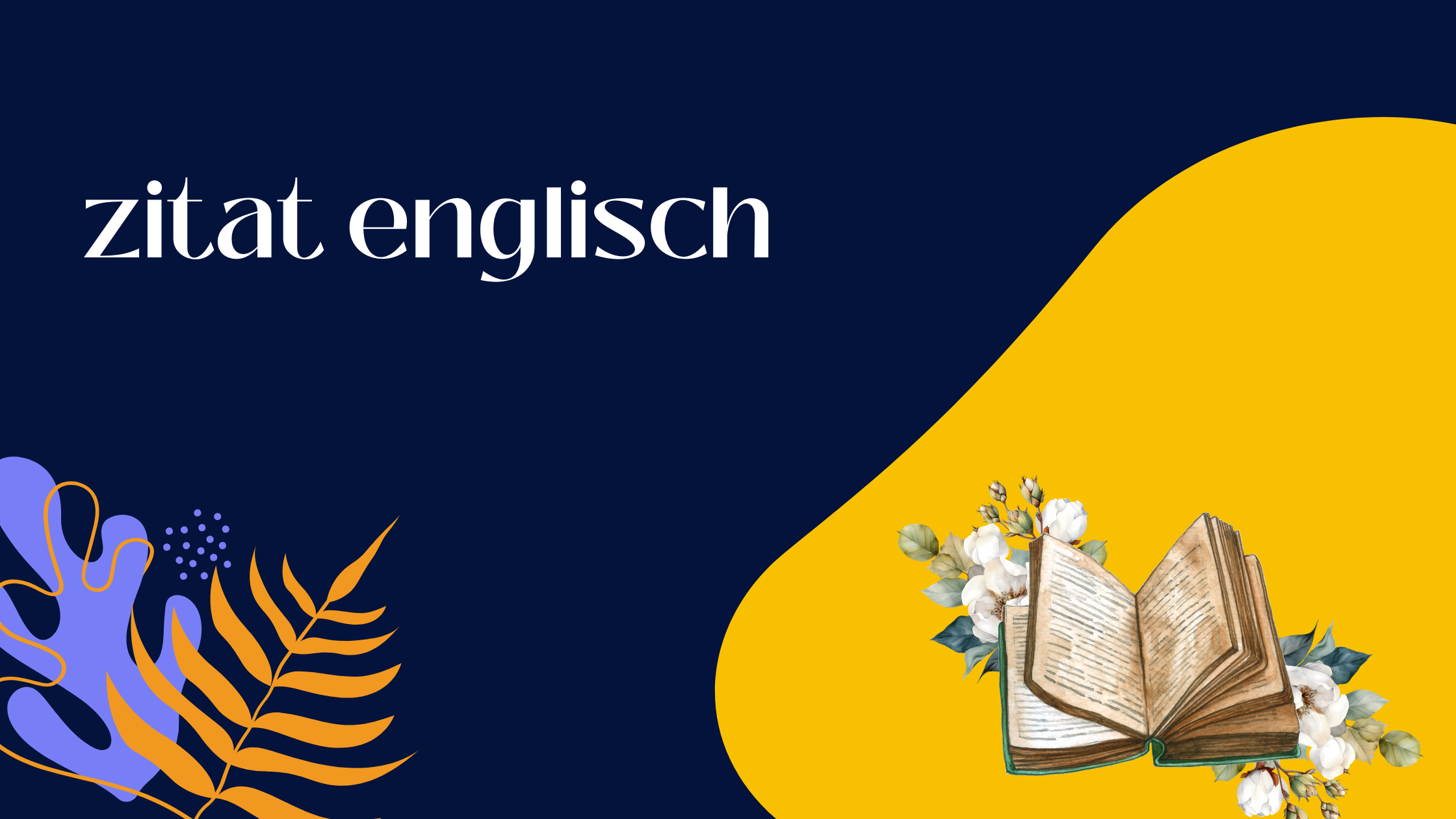 zitat englisch