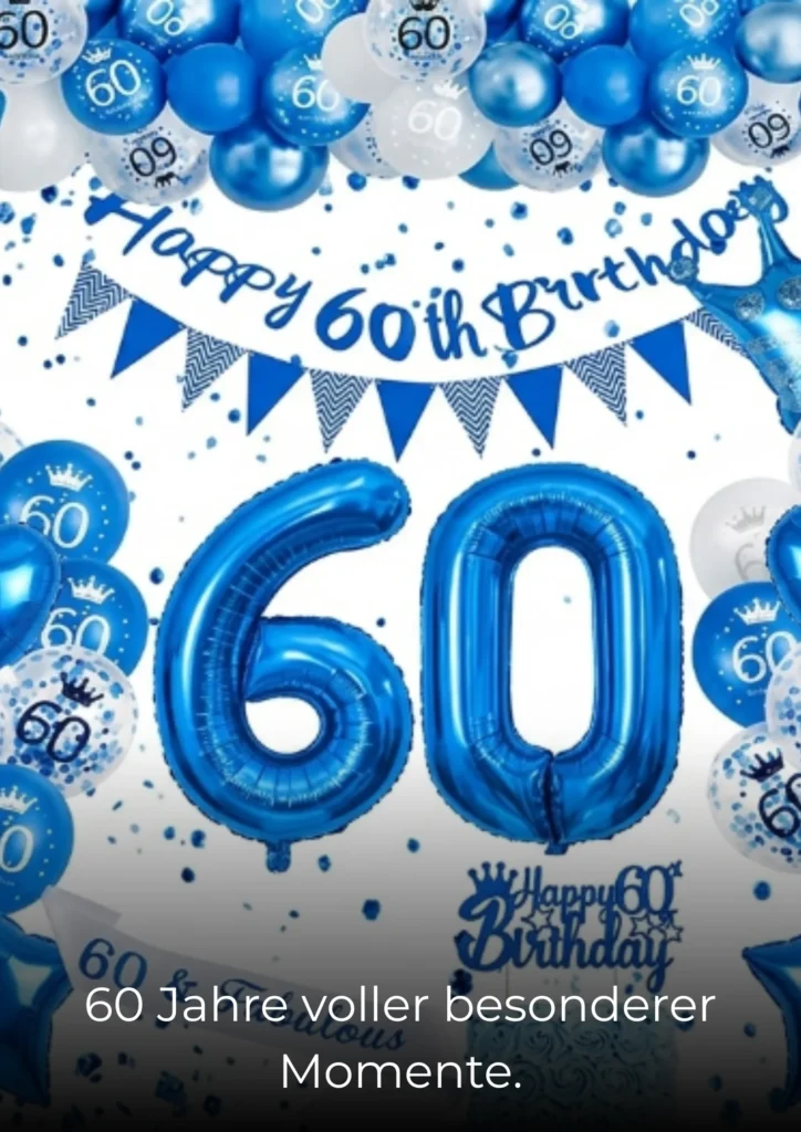 60 Jahre voller besonderer Momente